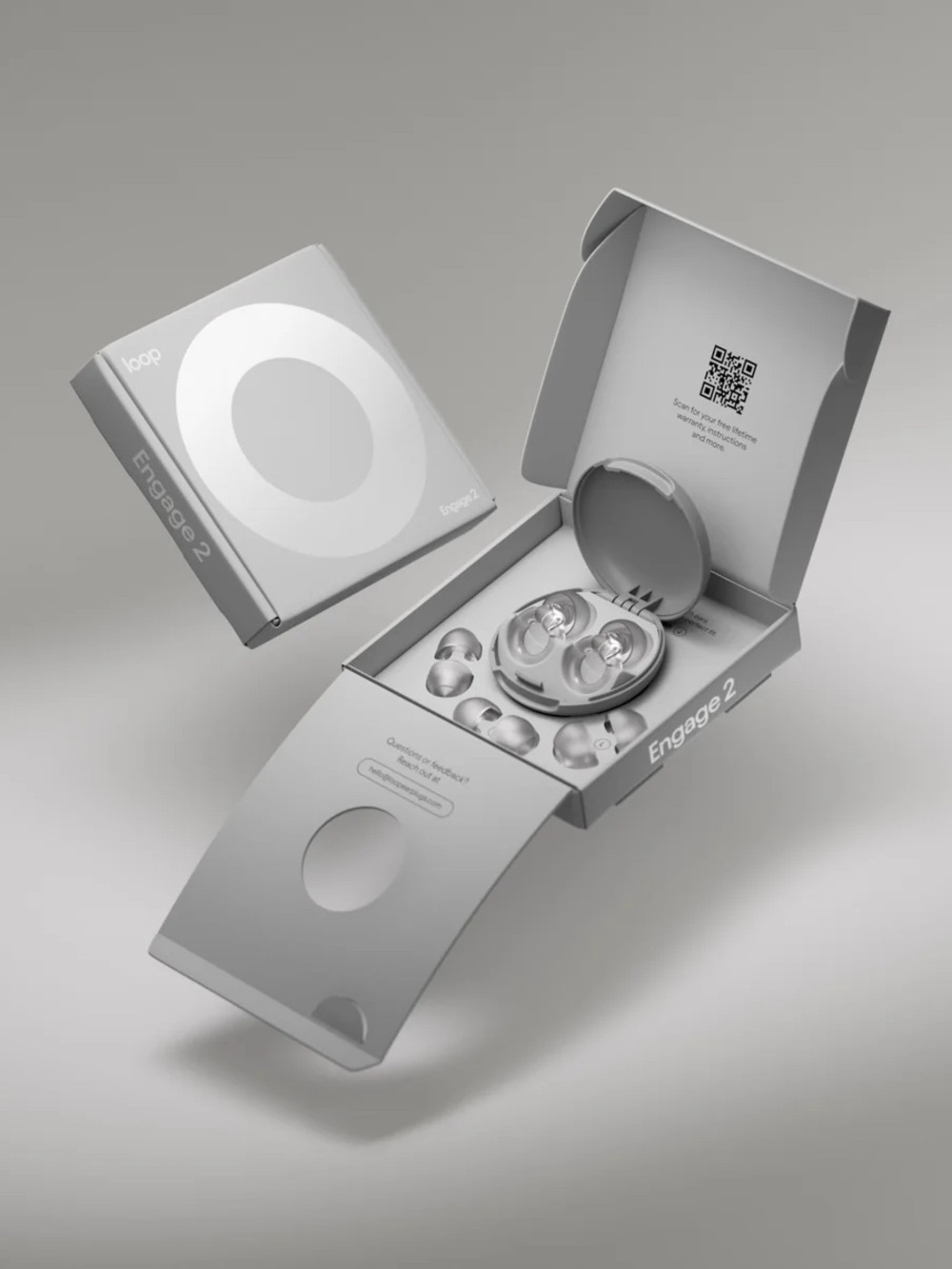 🆕 Loop Engage 2 Clear Earplugs - Open Box